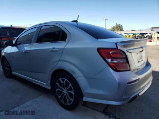 2017 Chevrolet Sonic LT with VIN 1G1JD5SB4H4151196, listed as a Copart auction lot 46190885 with 134,182 mi miles and Salvage Title. Bid and sale history available at carsss.com. Image 2.