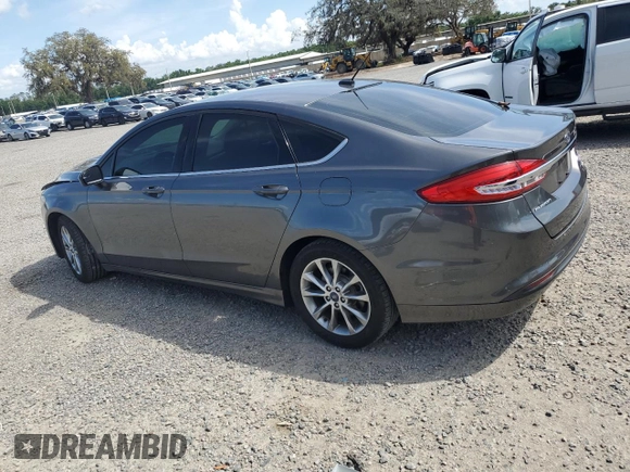 2017 Ford Fusion SE with VIN 3FA6P0HDXHR347043, listed as a Copart auction lot 51350395 with 103,332 mi miles and Salvage Title. Bid and sale history available at carsss.com. Image 2.
