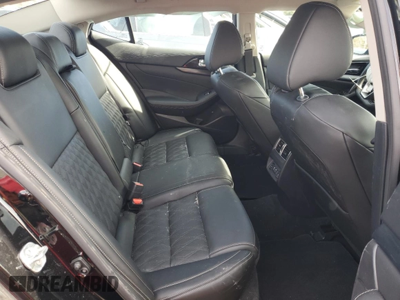 2023 Nissan Maxima Platinum with VIN 1N4AA6FV2PC505995, listed as a Copart auction lot 45787585 with 12,524 mi miles and Salvage title. Bid and sale history available at DreamBid. Image 10.