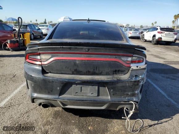 2021 Dodge Charger SRT Hellcat Redeye Widebody with VIN 2C3CDXL94MH531373, listed as a Copart auction lot 85345994 with 18,403 mi miles and Salvage Title. Bid and sale history available at carsss.com. Image 6.