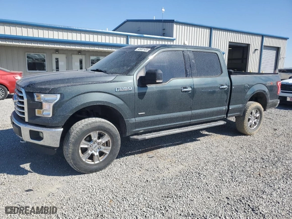 2015 Ford F-150 XLT w/HD Payload Pkg with VIN 1FTFW1EG9FFB76104, listed as a Copart auction lot 48481435 with 146,503 mi miles and Salvage Title. Bid and sale history available at carsss.com. Image 1.