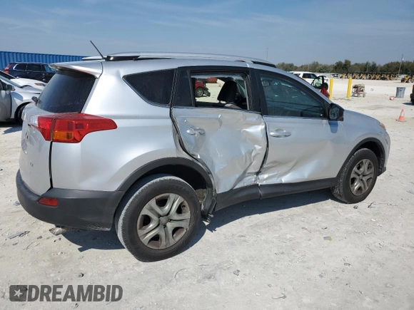 2013 Toyota RAV4 LE with VIN JTMZFREV0D5010924, listed as a Copart auction lot 47358605 with 148,888 mi miles and Salvage Title. Bid and sale history available at DreamBid. Image 3.
