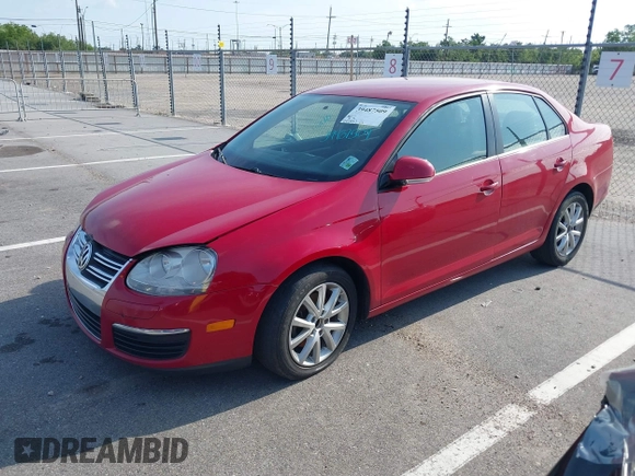 2010 Volkswagen Jetta Sedan S with VIN 3VWJZ7AJ9AM053897, listed as a IAAI auction lot 40300970 with 249,537 mi miles. Bid and sale history available at carsss.com. Image 2.