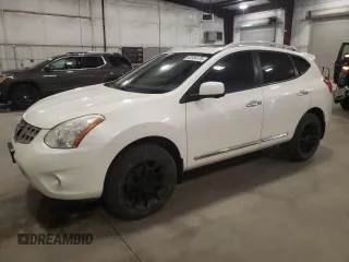 2012 Nissan Rogue S with VIN JN8AS5MV0CW409333, listed as a Copart auction lot 52334175 with 136,787 mi miles and Salvage title. Bid and sale history available at DreamBid. Image 1.