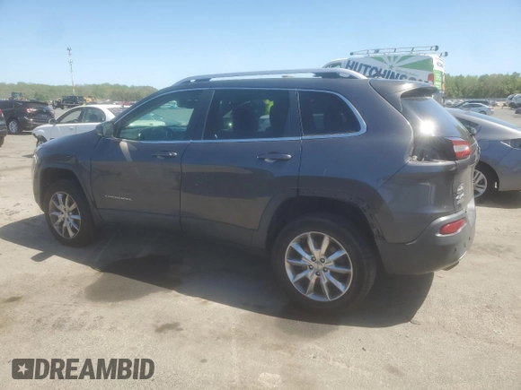 2014 Jeep Cherokee Limited z VIN 1C4PJMDB7EW138735, wystawiony jako Copart lot #54127145 z przebiegiem Nie podano mil oraz Szkoda całkowita • Salvage title. Historia ofert i sprzedaży dostępna na DreamBid. Obrazek 2.