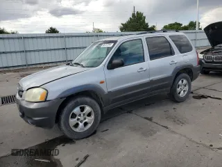 2003 Mazda Tribute LX with VIN 4F2CZ94193KM14204, listed as a Copart auction lot 66727244 with 198,000 mi miles and Salvage Title. Bid and sale history available at carsss.com. Image 1.
