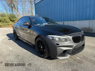 2016 BMW 2 Series M235i with VIN WBA1J7C52GV360754, listed as a Copart auction lot 43663035 with 61,954 mi miles and Clean Title. Bid and sale history available at carsss.com. Image 1.