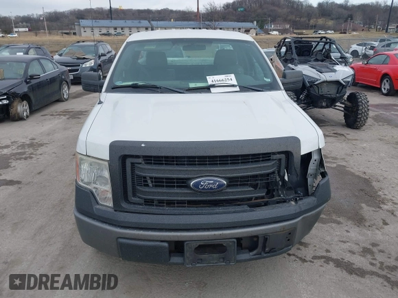 2013 Ford F-150 XL with VIN 1FTMF1CM2DKE62624, listed as a IAAI auction lot 41666254 with 255,051 mi miles and . Bid and sale history available at carsss.com. Image 12.