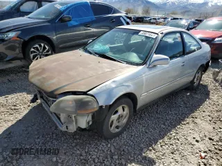 1996 Honda Civic EX with VIN 1HGEJ8243TL021785, listed as a Copart auction lot 49071644 with 254,042 mi miles and Salvage Title. Bid and sale history available at carsss.com. Image 1.