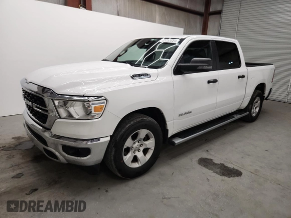 2023 Ram 1500 Big Horn with VIN 1C6RREFT3PN600320, listed as a Copart auction lot 60050845 with 51,734 mi miles and Non repairable. Bid and sale history available at DreamBid. Image 1.