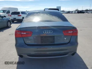 2014 Audi A6 3.0T Prestige with VIN WAUHGAFC1EN011537, listed as a Copart auction lot 47874865 with 100,630 mi miles and Salvage Title. Bid and sale history available at carsss.com. Image 6.
