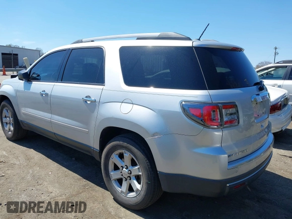 2013 GMC Acadia SLE with VIN 1GKKRNED1DJ157161, listed as a IAAI auction lot 41883907 with 156,020 mi miles. Bid and sale history available at carsss.com. Image 3.