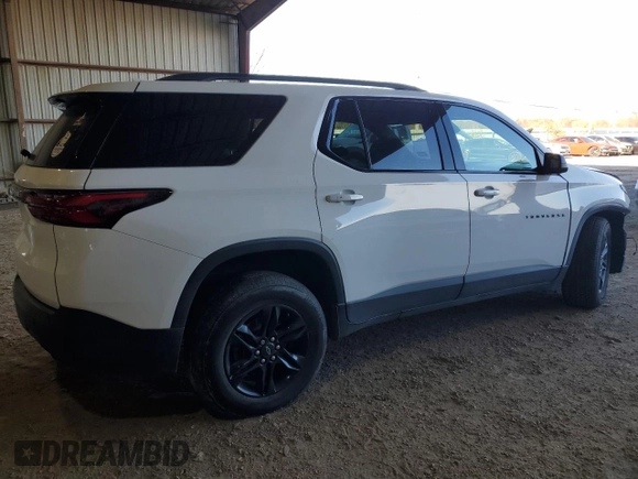 2022 Chevrolet Traverse LS with VIN 1GNEVFKW6NJ131485, listed as a Copart auction lot 87547575 with 46,598 mi miles and Clean Title. Bid and sale history available at carsss.com. Image 3.
