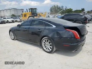 2012 Jaguar XJ with VIN SAJWA1CB5CLV27448, listed as a Copart auction lot 53373985 with 90,603 mi miles and Salvage Title. Bid and sale history available at DreamBid. Image 2.