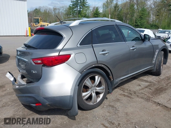 2009 Infiniti FX with VIN JNRAS18W99M151079, listed as a IAAI auction lot 42210211 with 135,438 mi miles and . Bid and sale history available at DreamBid. Image 4.