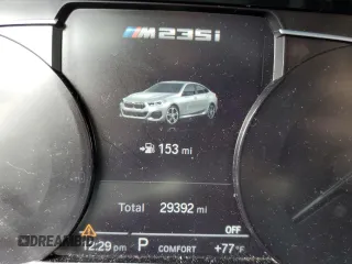 2020 BMW 2 Series M235i xDrive with VIN WBA13AL05L7F65286, listed as a Copart auction lot 64233602 with 29,392 mi miles and . Bid and sale history available at carsss.com. Image 8.