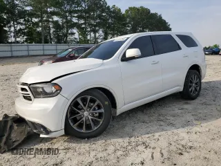 2018 Dodge Durango GT z VIN 1C4RDHDG9JC113947, wystawiony jako Copart lot #57231795 z przebiegiem 64 565 mil mil oraz Szkoda całkowita • Salvage title. Historia ofert i sprzedaży dostępna na DreamBid. Obrazek 1.