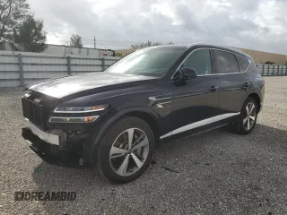 2024 Genesis GV80 with VIN KMUHCESC6RU203184, listed as a Copart auction lot 51731705 with 27,329 mi miles and Clean Title. Bid and sale history available at DreamBid. Image 1.