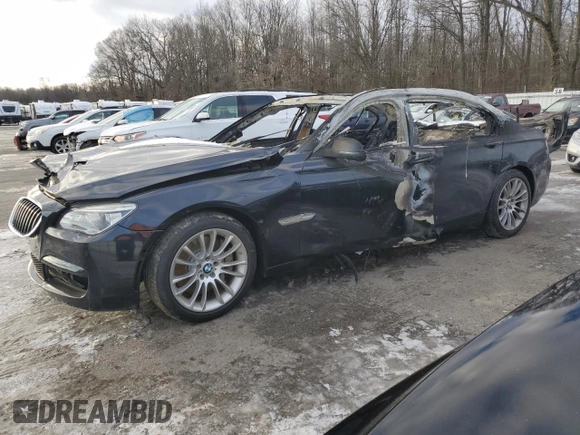 2014 BMW 7 Series ALPINA B7 xDrive with VIN WBAYF8C50ED142076, listed as a Copart auction lot 41521835 with Not Provided miles and Salvage Title. Bid and sale history available at DreamBid. Image 1.