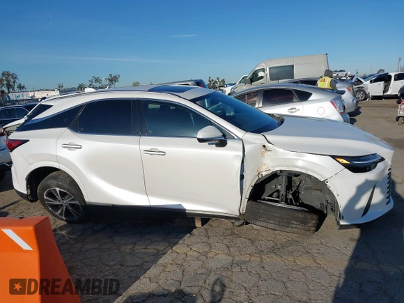 2023 Lexus RX with VIN JTJCHMAA6P2006725, listed as a IAAI auction lot 41827405 with 48,176 mi miles. Bid and sale history available at carsss.com. Image 13.