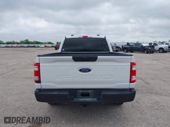 2023 Ford F-150 XL with VIN 1FTEW1C52PKF75099, listed as a IAAI auction lot 42104465 with 42,025 mi miles and . Bid and sale history available at DreamBid. Image 15.