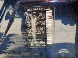 2022 Nissan Armada SL with VIN JN8AY2BD4N9676791, listed as a Copart auction lot 48520835 with 44,075 mi miles and Salvage Title. Bid and sale history available at carsss.com. Image 14.
