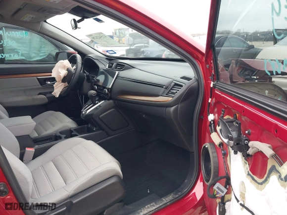 2022 Honda CR-V EX with VIN 2HKRW1H59NH405702, listed as a IAAI auction lot 41542120 with 21,227 mi miles. Bid and sale history available at carsss.com. Image 5.