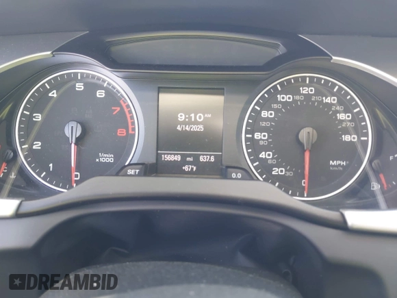 2012 Audi A4 Prestige с VIN WAUKFAFL9CN014823, выставлен на аукционе IAAI как лот 42012419 с пробегом 156 849 миль миль и . История ставок и продаж доступна на DreamBid. Изображение 15.