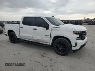 2021 Chevrolet Silverado 1500 RST with VIN 1GCPWDED7MZ414619, listed as a Copart auction lot 41776115 with 51,188 mi miles and Salvage Title. Bid and sale history available at carsss.com. Image 4.