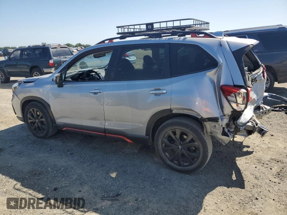 2021 Subaru Forester Special Sports with VIN JF2SKARC0MH437625, listed as a Copart auction lot 55021485 with 58,930 mi miles and Salvage title. Bid and sale history available at DreamBid. Image 2.