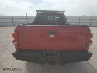 2007 Dodge Ram 2500 SLT with VIN 3D7KR28A07G826219, listed as a Copart auction lot 50752995 with 0 mi miles and Salvage Title. Bid and sale history available at carsss.com. Image 6.