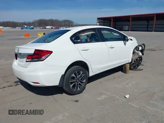2014 Honda Civic Sedan EX with VIN 19XFB2F83EE051875, listed as a IAAI auction lot 41821950 with 157,755 mi miles. Bid and sale history available at carsss.com. Image 4.