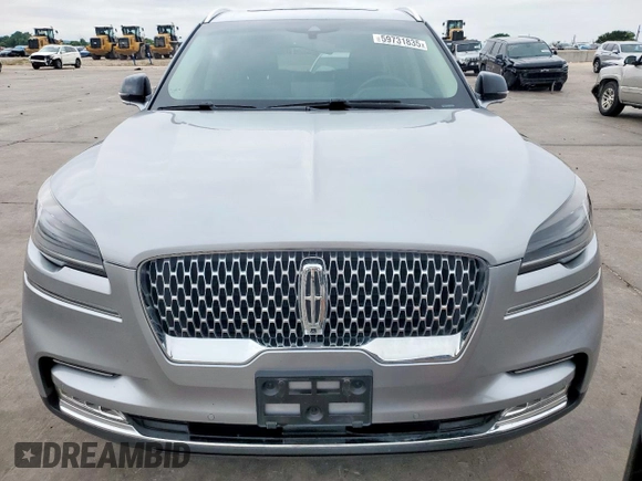 2021 Lincoln Aviator Reserve with VIN 5LM5J7XC8MGL05957, listed as a Copart auction lot 59731835 with 52,788 mi miles and Salvage title. Bid and sale history available at DreamBid. Image 5.