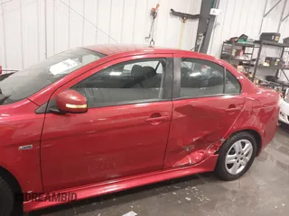 2015 Mitsubishi Lancer ES with VIN JA32U2FU0FU014418, listed as a IAAI auction lot 41489892 with 55,599 mi miles. Bid and sale history available at carsss.com. Image 6.