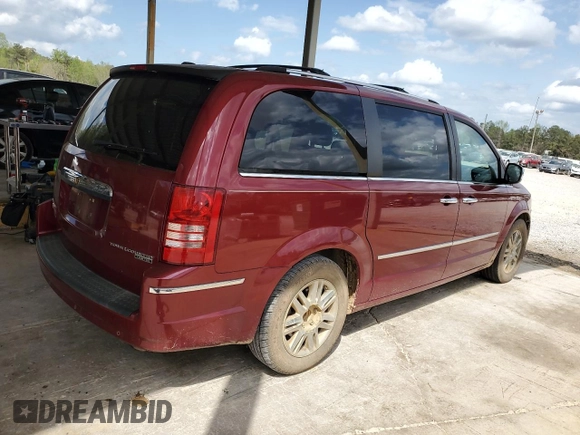 2010 Chrysler Town & Country Limited with VIN 2A4RR7DX3AR429082, listed as a Copart auction lot 51862665 with 180,693 mi miles and Clean Title. Bid and sale history available at carsss.com. Image 3.