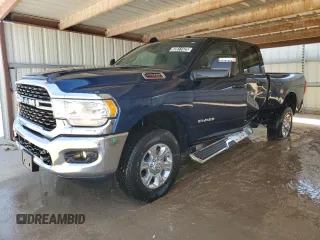 2024 Ram 2500 Big Horn with VIN 3C6UR5DJ1RG381039, listed as a Copart auction lot 52811425 with 14,912 mi miles and Clean Title. Bid and sale history available at carsss.com. Image 1.