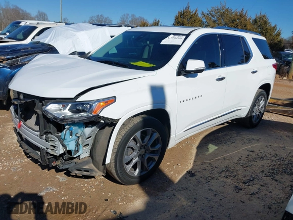 2020 Chevrolet Traverse Premier with VIN 1GNEVKKW4LJ283092, listed as a IAAI auction lot 41379468 with 42,340 mi miles. Bid and sale history available at carsss.com. Image 18.