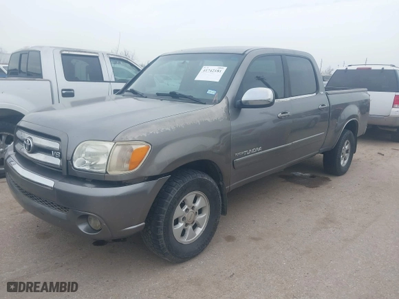 2005 Toyota Tundra SR5 with VIN 5TBET34155S491275, listed as a IAAI auction lot 41742181 with 152,268 mi miles. Bid and sale history available at carsss.com. Image 17.