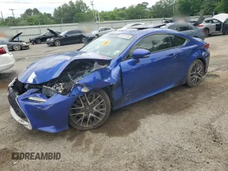 2015 Lexus RC 350 F Sport z VIN JTHHE5BC9F5005622, wystawiony jako Copart lot #55514135 z przebiegiem 84 164 mil mil oraz Szkody całkowita. Historia ofert i sprzedaży dostępna na DreamBid. Obrazek 1.