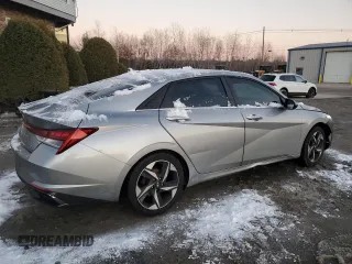 2021 Hyundai Elantra Limited with VIN 5NPLP4AG6MH024310, listed as a Copart auction lot 86559134 with 115,215 mi miles and Salvage Title. Bid and sale history available at DreamBid. Image 3.