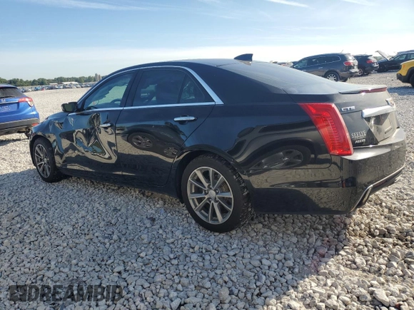 2017 Cadillac CTS Luxury AWD with VIN 1G6AX5SS8H0171086, listed as a Copart auction lot 69744674 with 83,087 mi miles and Salvage Title. Bid and sale history available at DreamBid. Image 2.