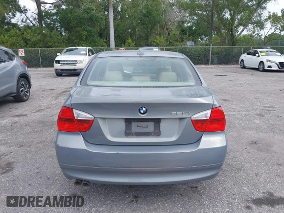 2006 BMW 3 Series 325i with VIN WBAVB135X6KX47659, listed as a IAAI auction lot 41915191 with 140,049 mi miles. Bid and sale history available at carsss.com. Image 16.