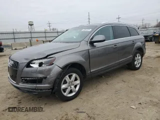 2013 Audi Q7 3.0T Premium Plus with VIN WA1LGAFE0DD011574, listed as a Copart auction lot 43081025 with 106,575 mi miles and Salvage Title. Bid and sale history available at carsss.com. Image 1.