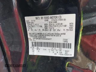 2013 Ford F-250 XLT with VIN 1FTBF2BT6DEA53417, listed as a IAAI auction lot 42331115 with 260,439 mi miles and . Bid and sale history available at DreamBid. Image 9.