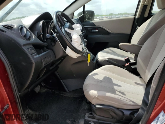 2013 Mazda 5 Touring with VIN JM1CW2CL8D0152322, listed as a Copart auction lot 55081785 with 149,122 mi miles and Salvage title. Bid and sale history available at DreamBid. Image 7.