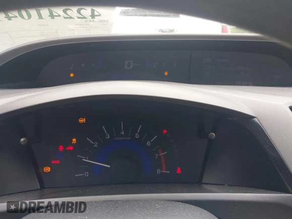 2012 Honda Civic LX with VIN 2HGFB2F59CH570602, listed as a IAAI auction lot 42241041 with 134,134 mi miles and . Bid and sale history available at DreamBid. Image 7.