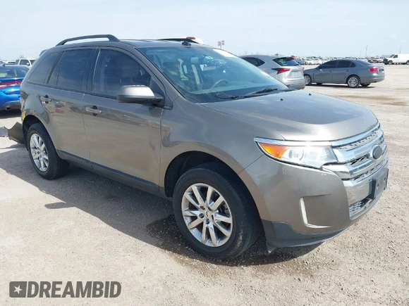 2013 Ford Edge SEL with VIN 2FMDK3JC8DBB43834, listed as a IAAI auction lot 41788976 with 153,907 mi miles. Bid and sale history available at carsss.com. Image 1.