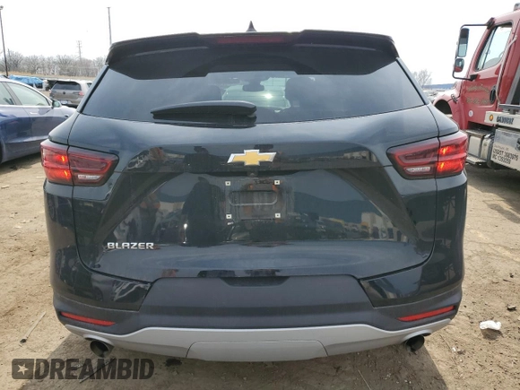 2023 Chevrolet Blazer LT z VIN 3GNKBCR49PS235324, wystawiony jako Copart lot #53820025 z przebiegiem 14 528 mil mil oraz Nie do naprawy • Non repairable. Historia ofert i sprzedaży dostępna na DreamBid. Obrazek 6.