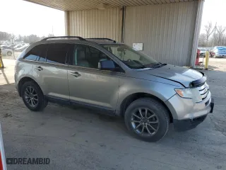 2008 Ford Edge Limited with VIN 2FMDK39C48BB10307, listed as a Copart auction lot 49857085 with 0 mi miles and Salvage Title. Bid and sale history available at carsss.com. Image 4.