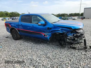 2021 Ford Ranger XL with VIN 1FTER4FH5MLD91666, listed as a Copart auction lot 60863295 with 38,999 mi miles and Non repairable. Bid and sale history available at DreamBid. Image 4.